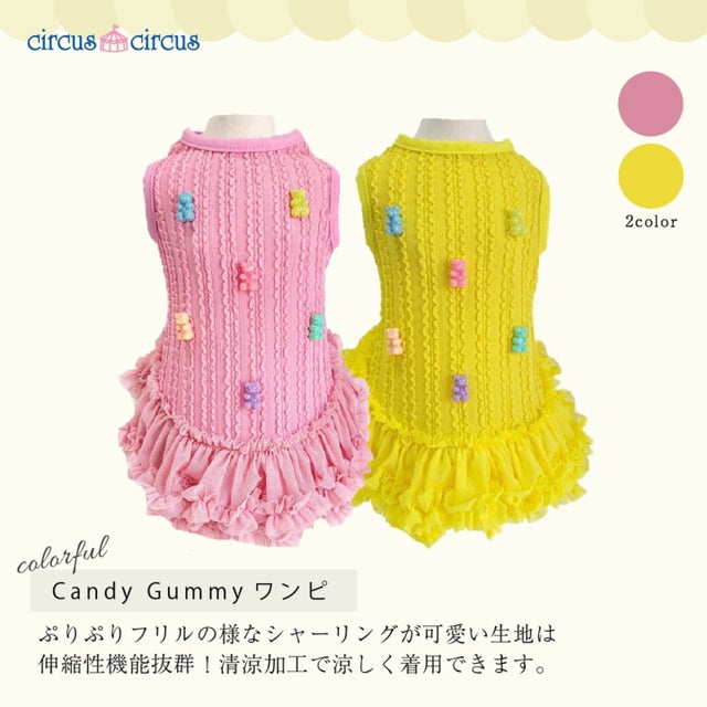 ピンク BANDANAタンク+ワンピースcircuscircusサーカスサーカス circus